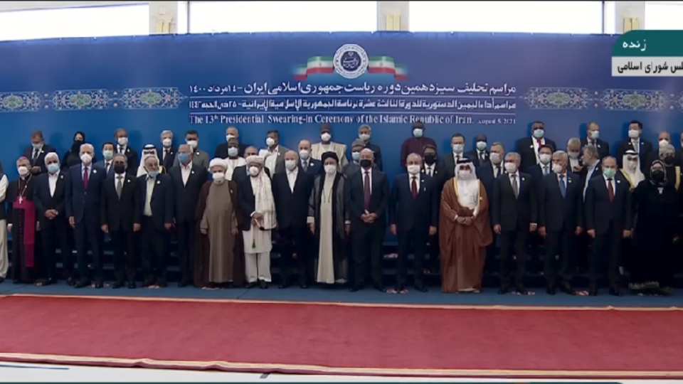  مراسم تحلیف رییس جمهور از نگاه دوربین 