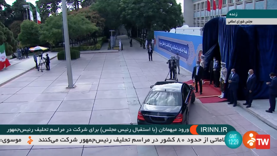  مراسم تحلیف رییس جمهور از نگاه دوربین 