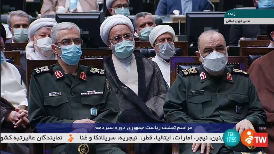  مراسم تحلیف رییس جمهور از نگاه دوربین 