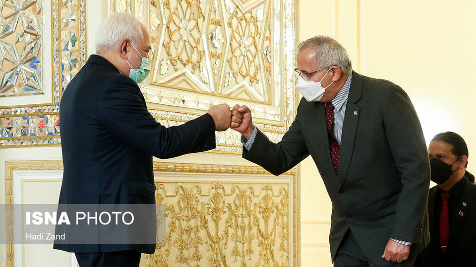 دیدار وزرای امور خارجه ایران و نیکاراگوئه