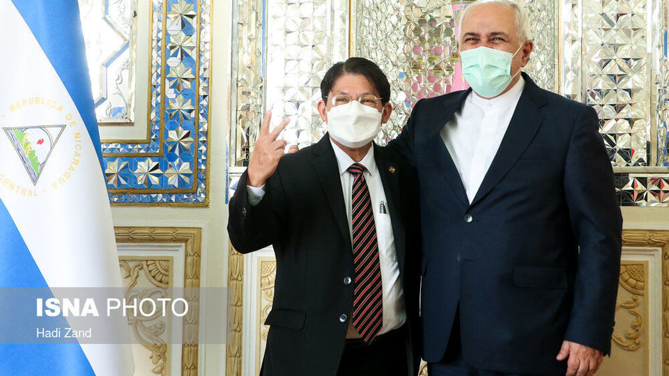 دیدار وزرای امور خارجه ایران و نیکاراگوئه