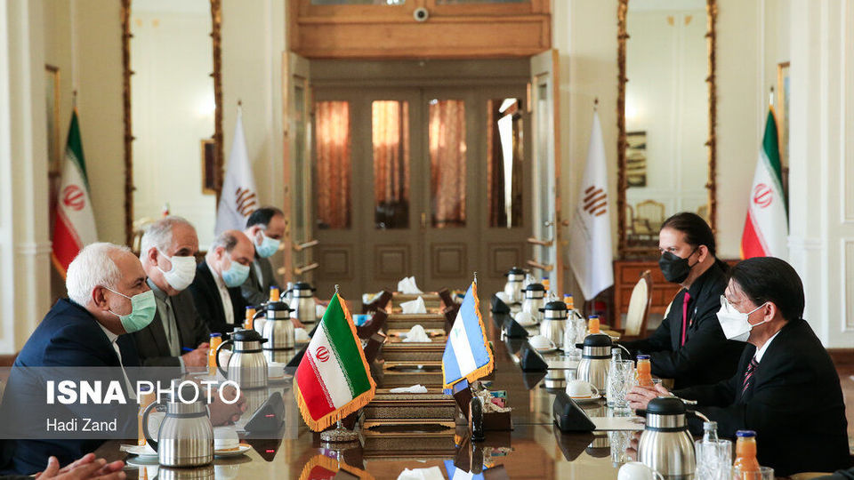 دیدار وزرای امور خارجه ایران و نیکاراگوئه