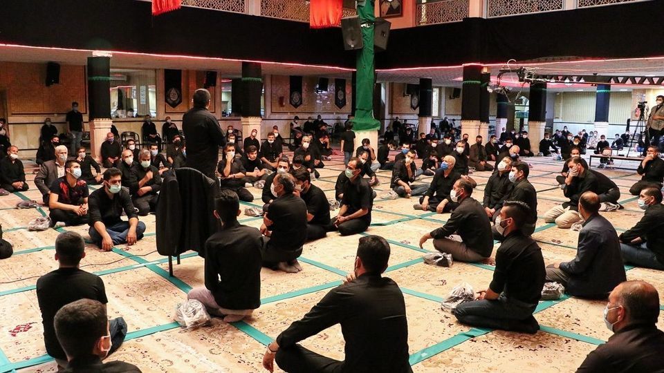 عزاداری شب پنجم محرم - حسینیه اعظم زنجان