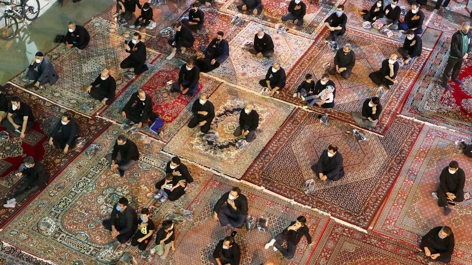 عزاداری شب پنجم محرم - حسینیه اعظم زنجان