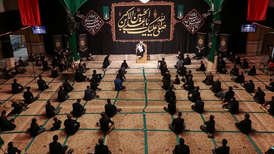 عزاداری شب پنجم محرم - حسینیه اعظم زنجان