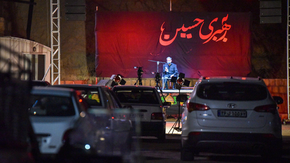 عزاداری خودرویی ماه محرم الحرام در شیراز