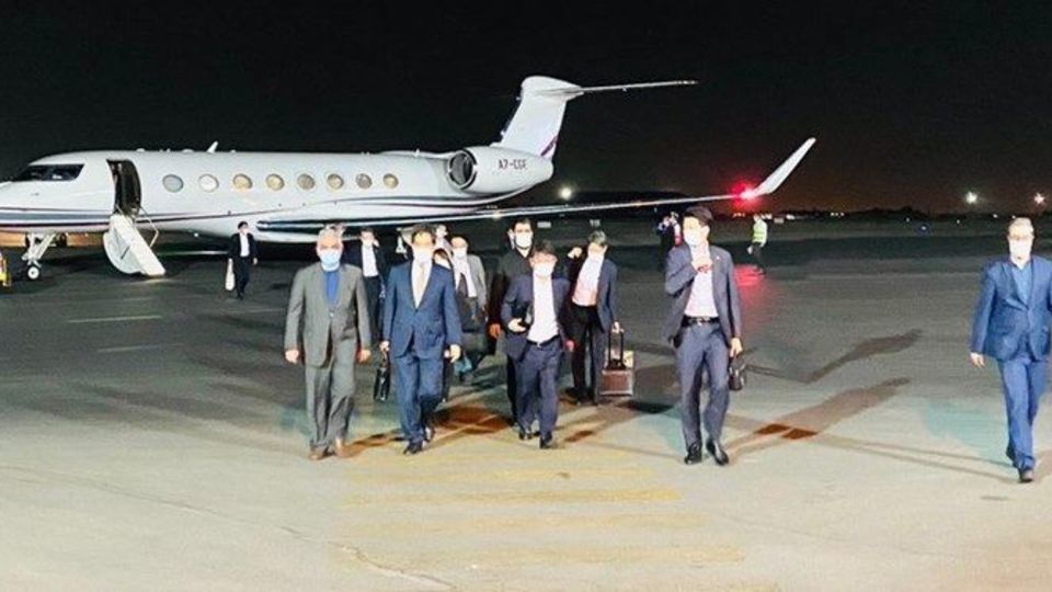 وزیر خارجه ژاپن وارد تهران شد وزیر خارجه ژاپن وارد تهران شد
