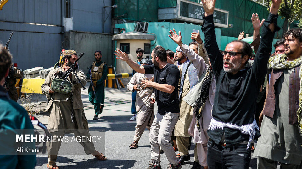 کابل تحت کنترل طالبان