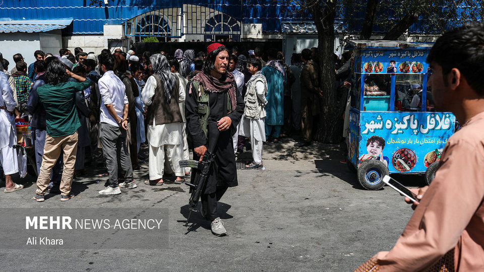 کابل تحت کنترل طالبان