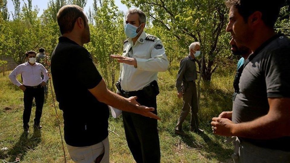 آزاد سازی حریم رود خانه آبشینه همدان از تصرف متخلفان