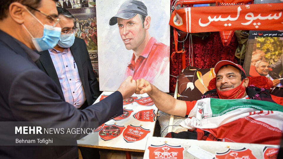 دیدار رئیس بنیاد شهید با جانبازان مرکز ثارالله