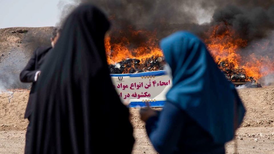 امحاء ۴ تن مواد مخدر - سمنان