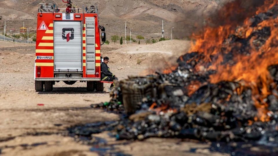 امحاء ۴ تن مواد مخدر - سمنان