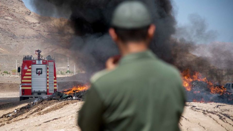 امحاء ۴ تن مواد مخدر - سمنان