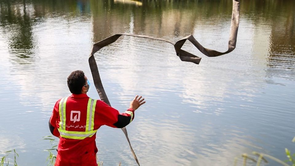 مانور عملیاتی آبگیری از منابع روباز - رشت