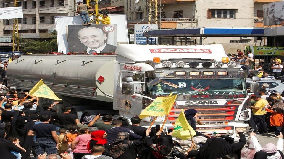 ورود دومین کاروان محموله سوختی ایران به لبنان