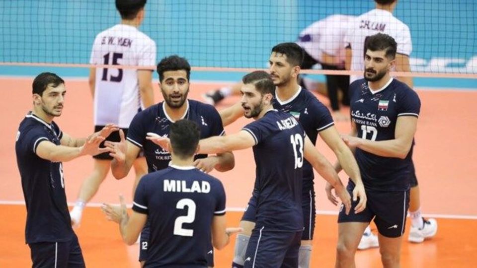 والیبال ایران با اقتدار بر بام قاره کهن ایستاد/ شاگردان عطایی، حماسه‌سازان طلایی