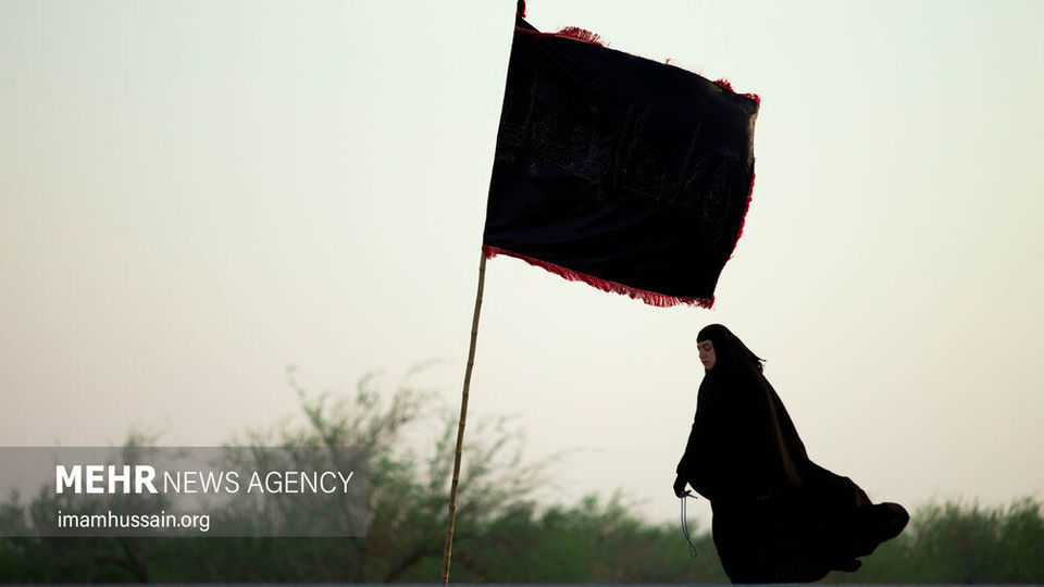 پیاده روی اربعین حسینی در مسیر کوفه به کربلا