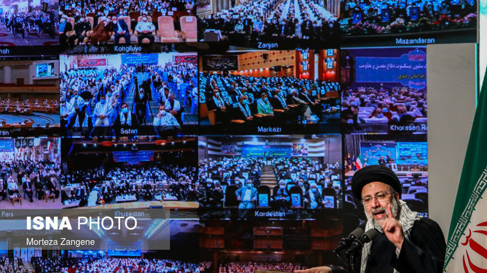 آیین تجلیل از یک میلیون پیشکسوت دفاع مقدس و مقاومت با حضور رییس جمهور