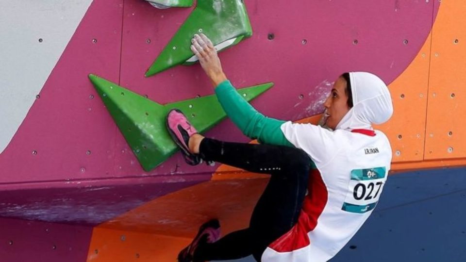 کسب اولین مدال تاریخ سنگنوردی بانوان در رده بزرگسالان توسط رکابی