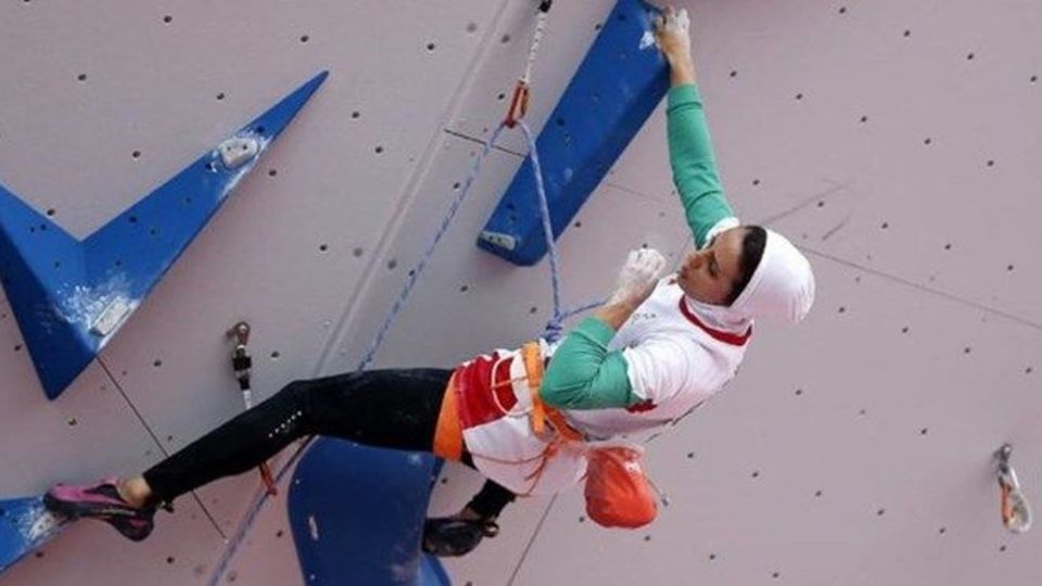 کسب نخستین مدال جهانی ایران در سنگ‌نوردی