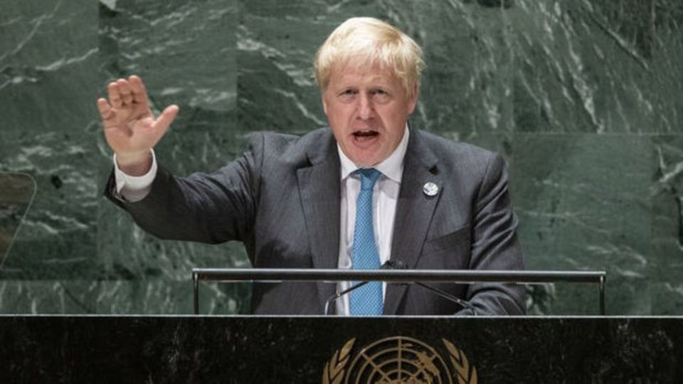 بوریس جانسون: بشریت پختگی لازم را در مورد تغییر اقلیم نشان دهد
