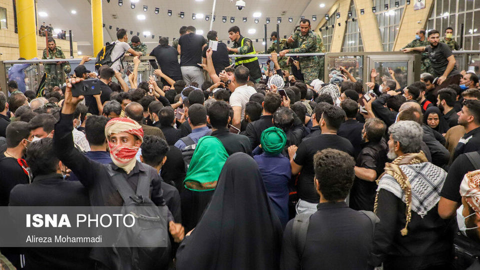 مرز شلمچه در آستانه اربعین