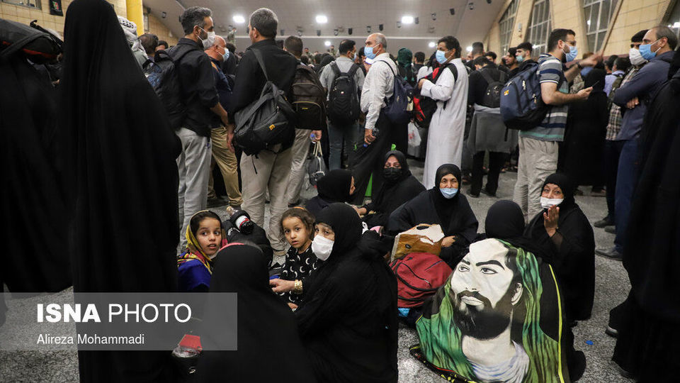 مرز شلمچه در آستانه اربعین