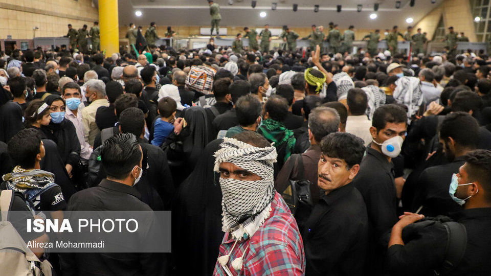 مرز شلمچه در آستانه اربعین