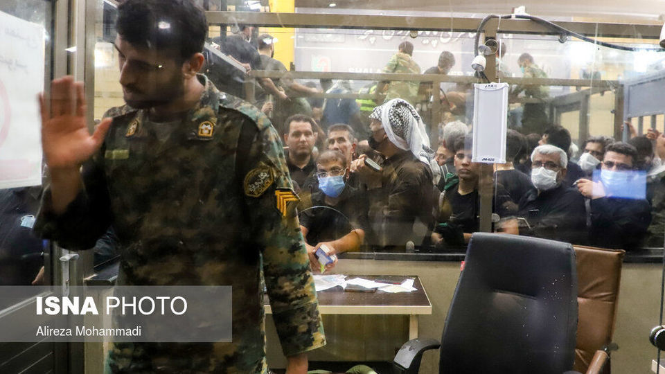 مرز شلمچه در آستانه اربعین