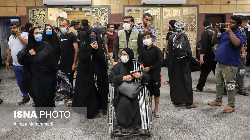 مرز شلمچه در آستانه اربعین