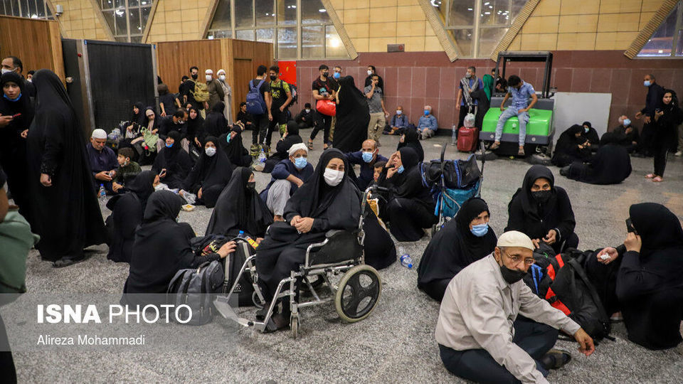 مرز شلمچه در آستانه اربعین