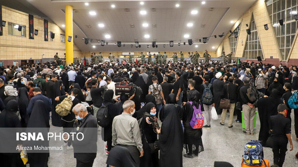 مرز شلمچه در آستانه اربعین