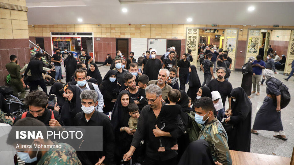 مرز شلمچه در آستانه اربعین