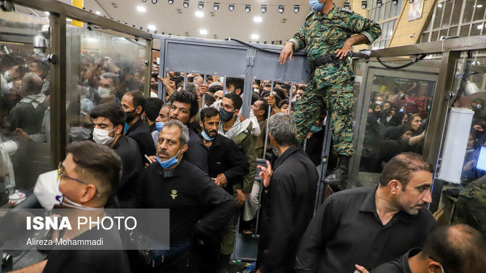 مرز شلمچه در آستانه اربعین