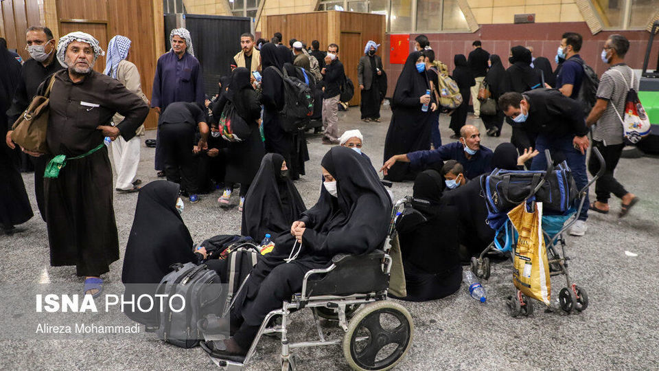 مرز شلمچه در آستانه اربعین