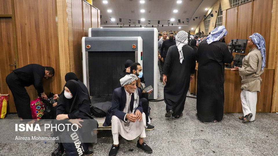 مرز شلمچه در آستانه اربعین