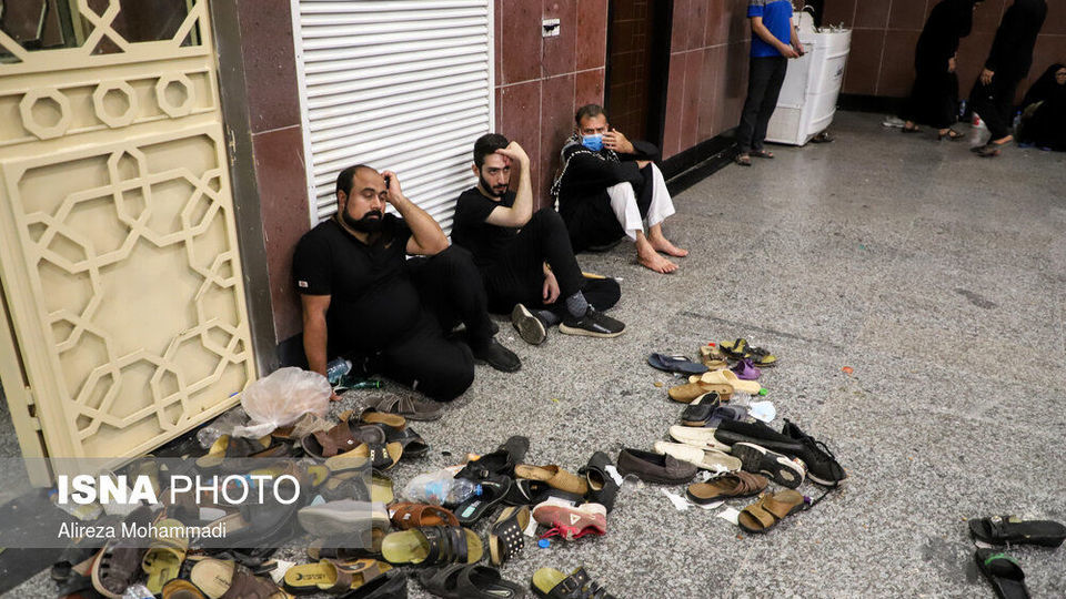 مرز شلمچه در آستانه اربعین