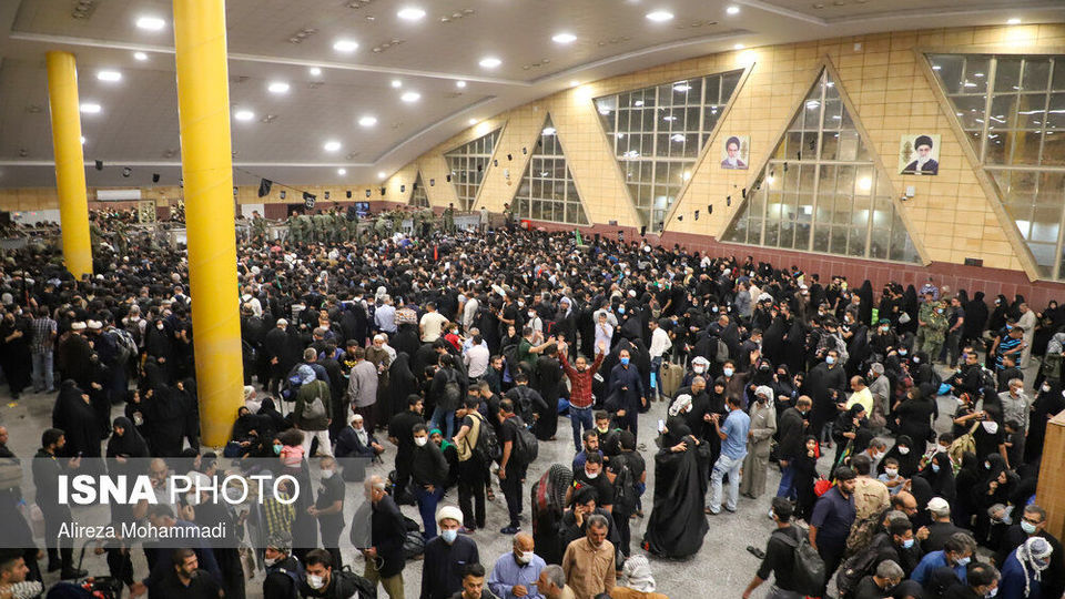 مرز شلمچه در آستانه اربعین