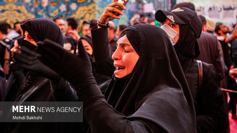 وداع زائران اربعین حسینی با کربلا