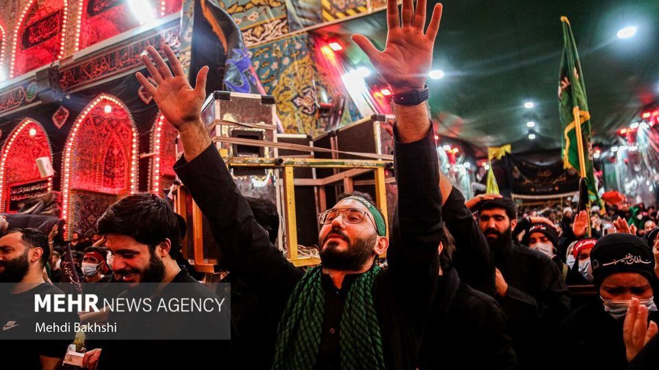 وداع زائران اربعین حسینی با کربلا