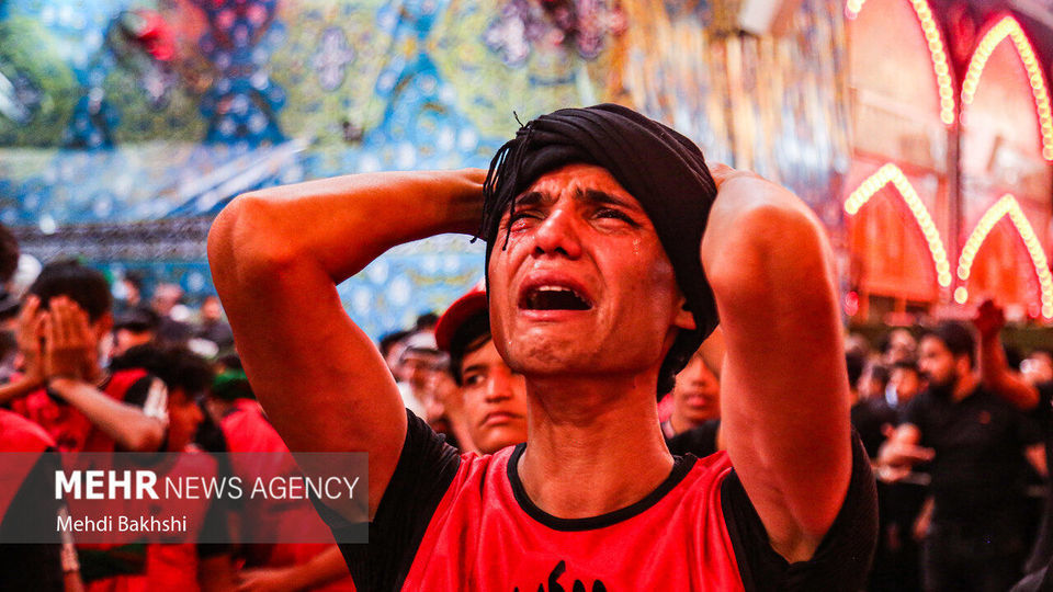 وداع زائران اربعین حسینی با کربلا