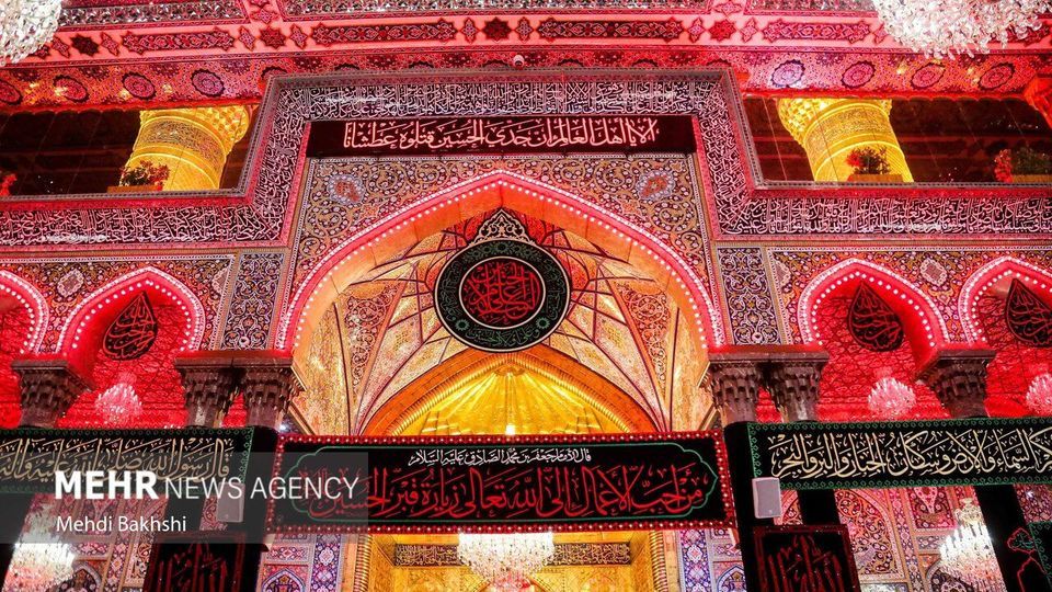 وداع زائران اربعین حسینی با کربلا