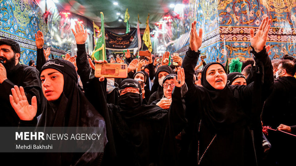 وداع زائران اربعین حسینی با کربلا