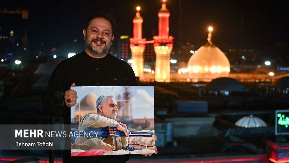 زیارت کربلا به نیابت از حاج قاسم