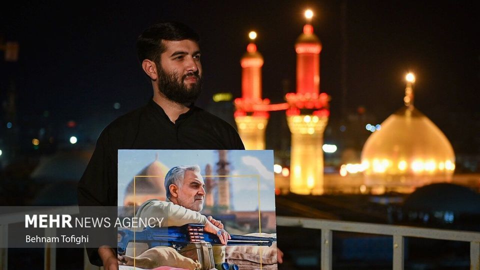 زیارت کربلا به نیابت از حاج قاسم