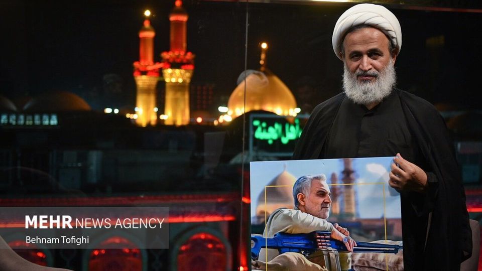 زیارت کربلا به نیابت از حاج قاسم