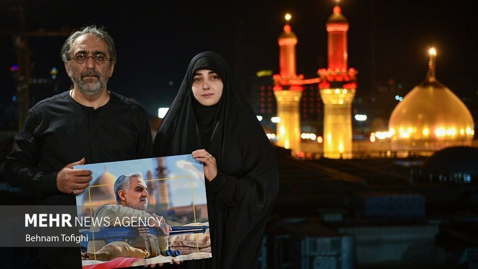 زیارت کربلا به نیابت از حاج قاسم