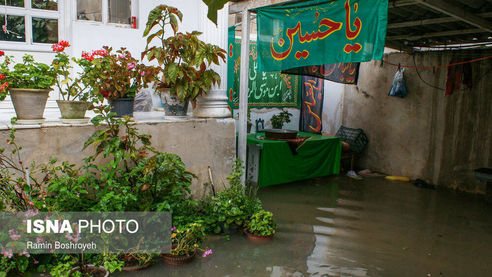 آب گرفتگی معابر آستارا