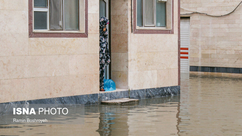 آب گرفتگی معابر آستارا